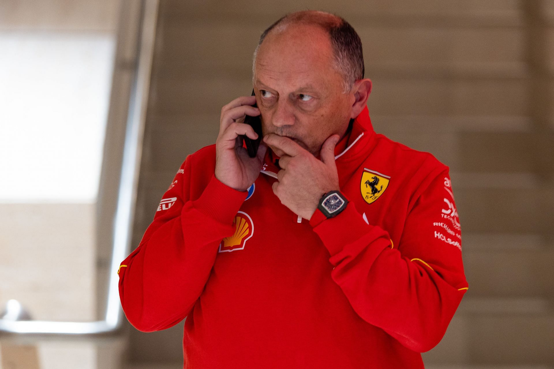 Fred Vasseur at F1 Grand Prix of Qatar - Sprint & Qualifying - Source: Getty